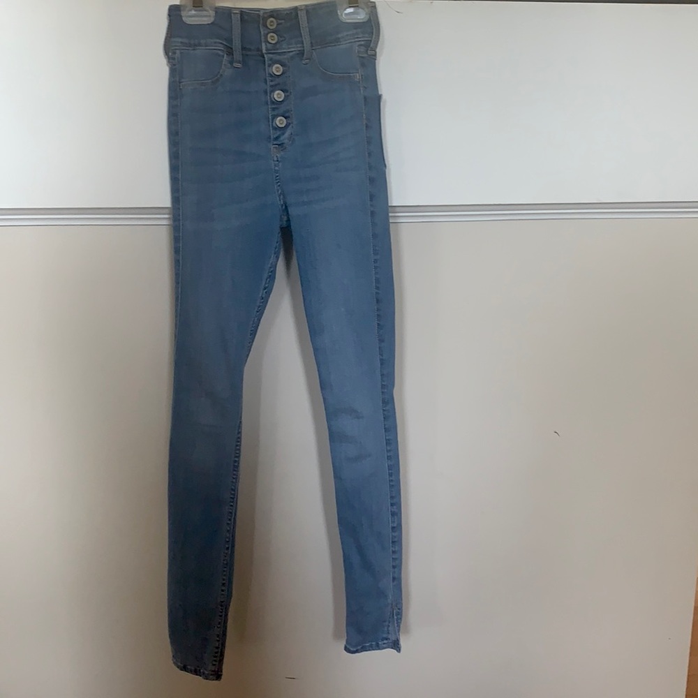 Hollister ultra high rise jean legging